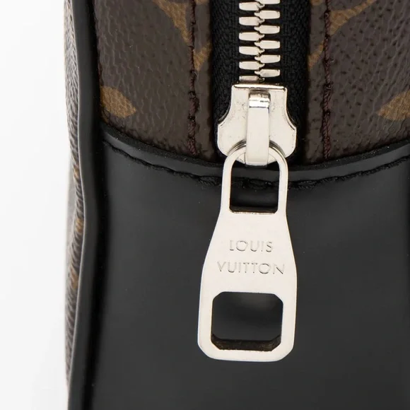 Louis Vuitton Brown Toiletry Bag with Iconic Monogram